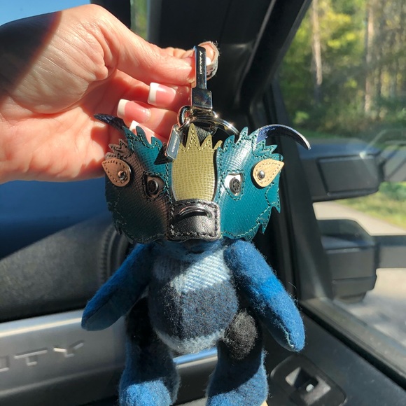 Burberry Key Chain Thomas Bull - Picture 3 of 8